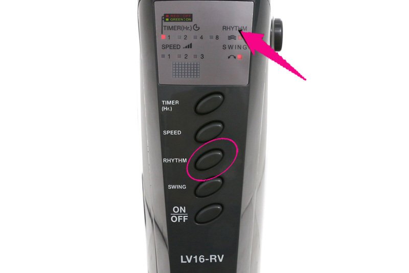 quạt cây mitsubishi lv16-rv cy-gy xám đậm