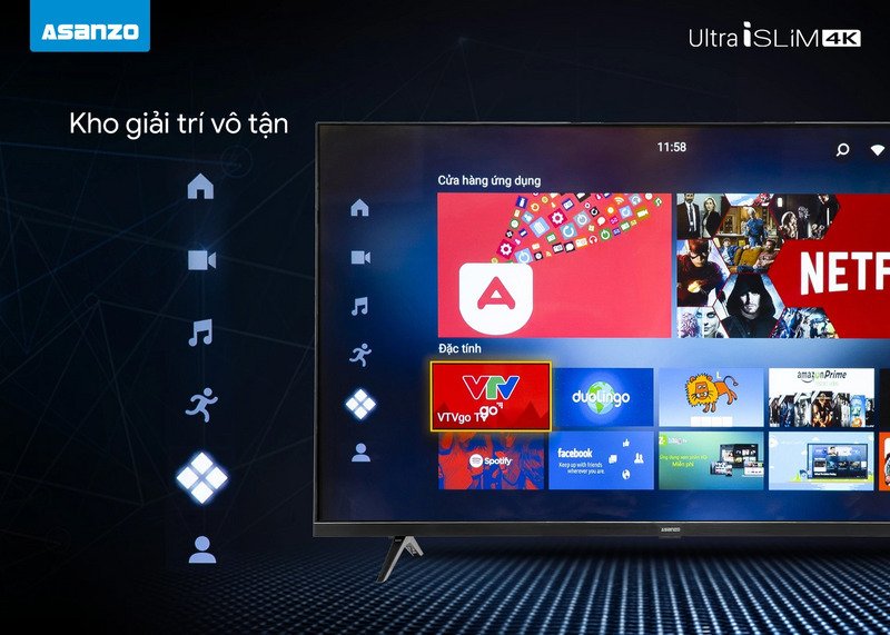android tivi asanzo 4k 50 inch 50u72