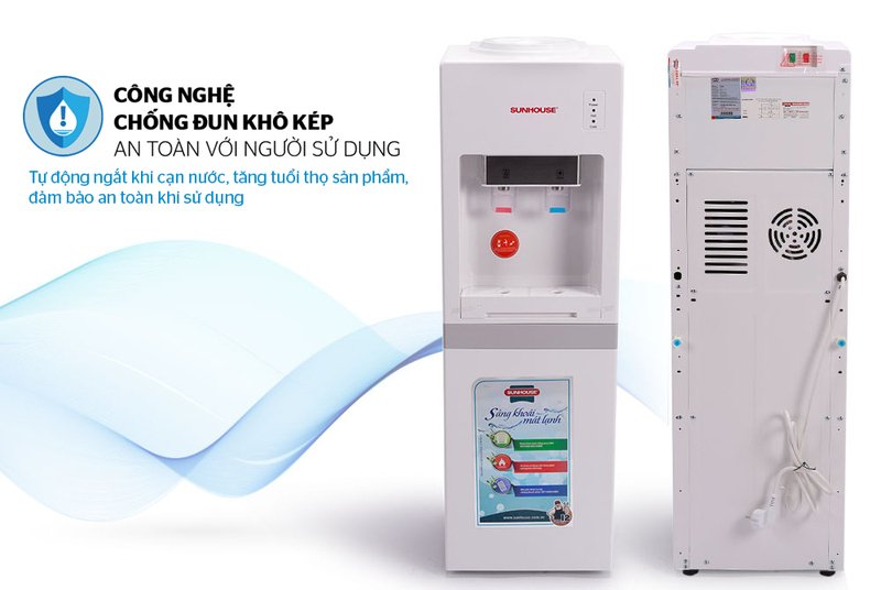 cây nước nóng lạnh sunhouse shd9602