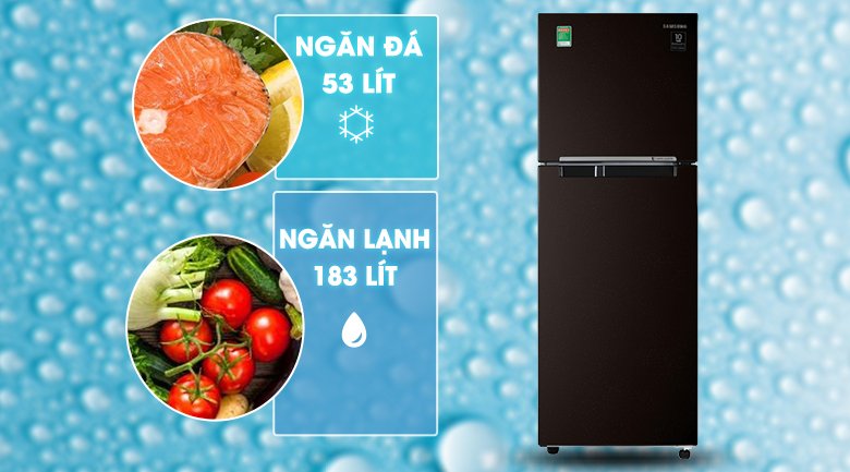 tủ lạnh samsung inverter 236 lít rt22m4032by/sv
