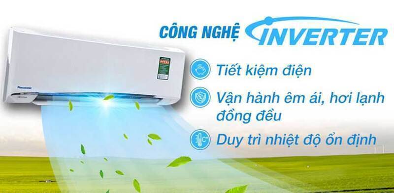 điều hòa panasonic 1 chiều inver 18.000btu cu/cs-u18xkh-8