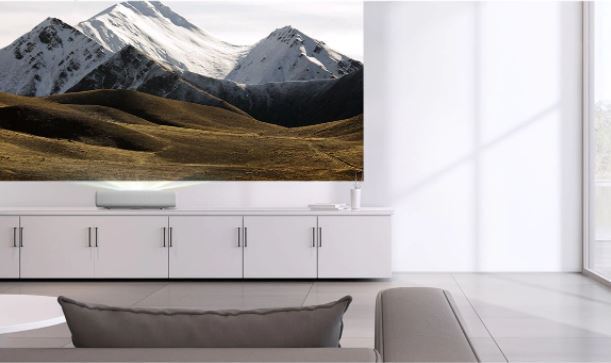 máy chiếu siêu gần laser 4k samsung the premiere lsp7t