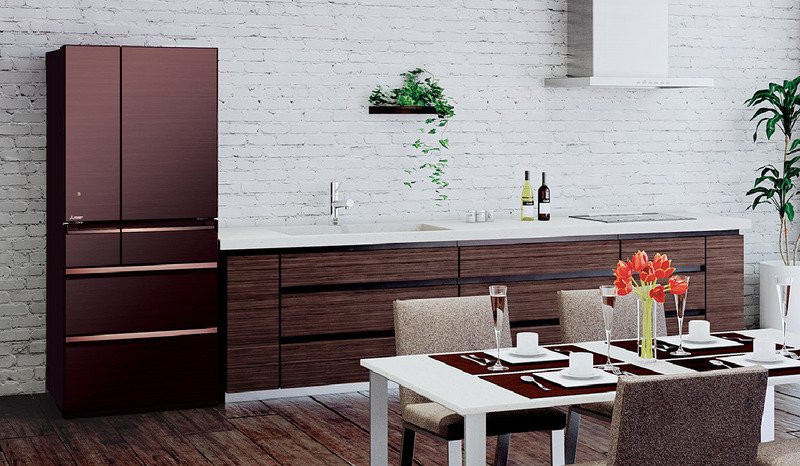 tủ lạnh mitsubishi electric inverter 506 lít mr-wx52d-br-v