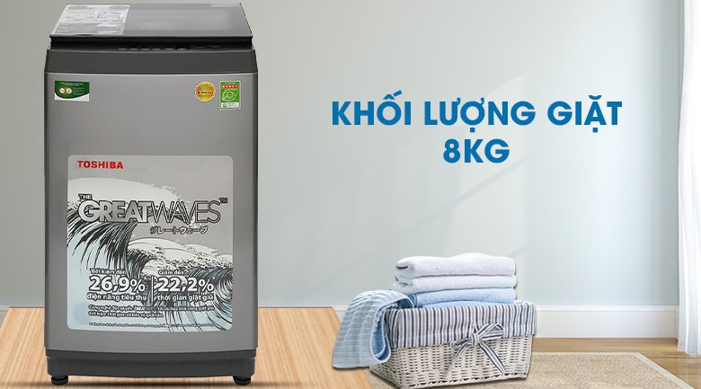 máy giặt toshiba 8 kg aw-m905bv(mk)