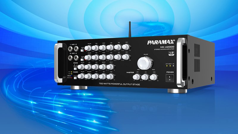 amply karaoke paramax mk-a2000