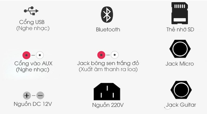 loa kéo dalton ts-15g500x