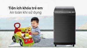 máy giặt sharp inverter 10.5 kg es-x105hv-s