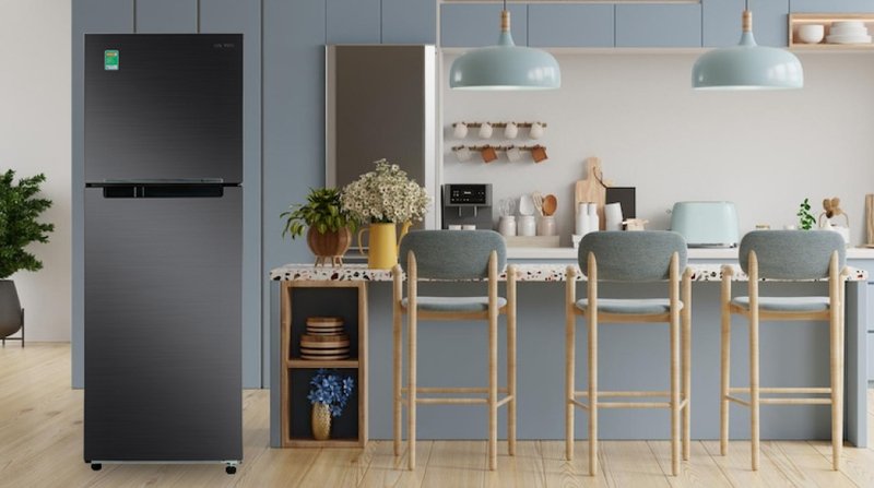 tủ lạnh samsung inverter 460 lít rt46k603jb1/sv