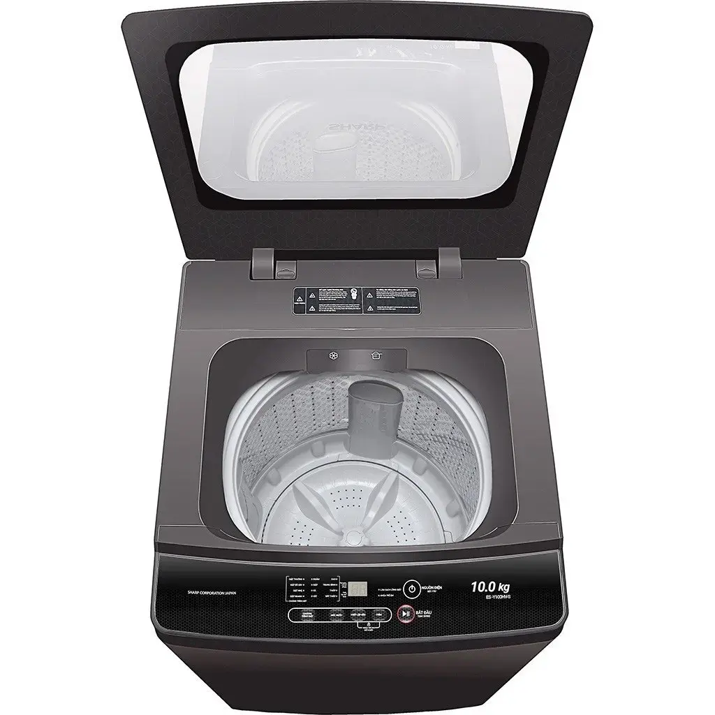 máy giặt sharp 10.5 kg es-y100hv-s