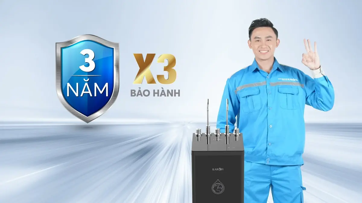 máy lọc nước nóng lạnh karofi kad-d66s