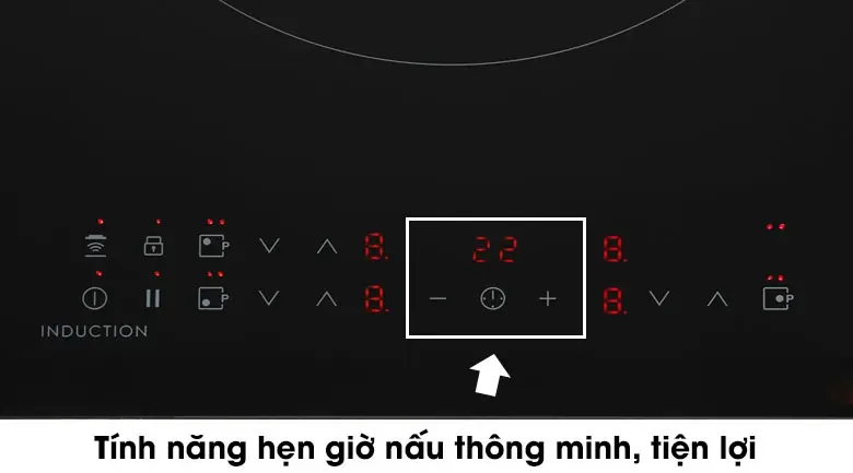 bếp từ 3 vùng nấu lắp âm electrolux lit60336