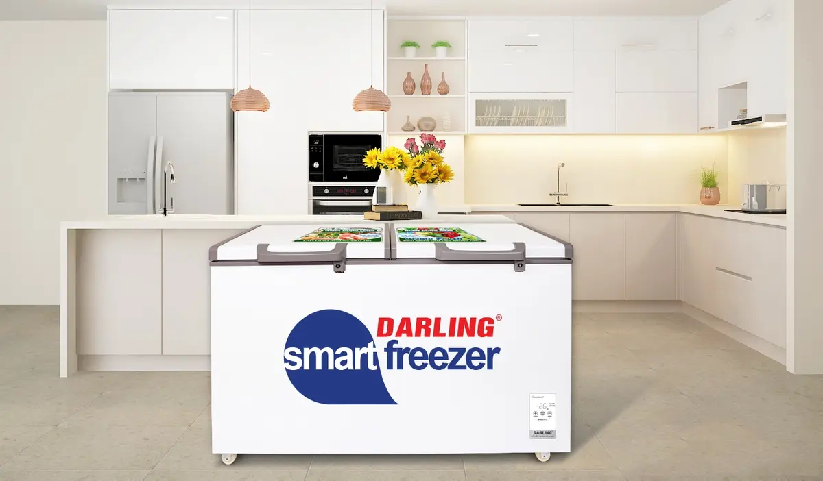 tủ đông mát darling 450l inverter dmf-4699ws-4