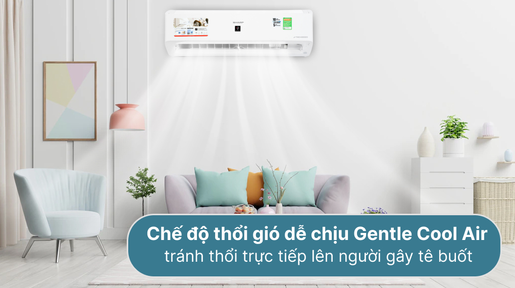 máy lạnh sharp inverter 2 hp ah-xp18ymw