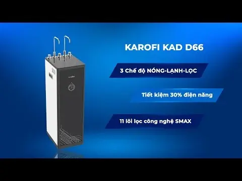máy lọc nước nóng lạnh karofi kad-d66s