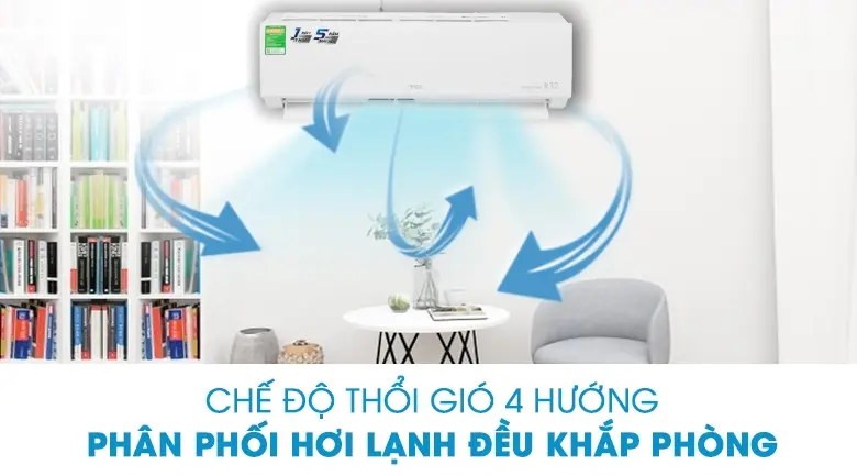 máy lạnh tcl inverter 1.5 hp tac-13csd/xa66
