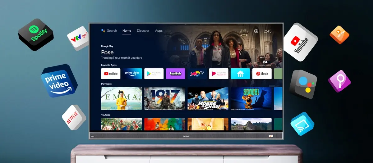 smart tivi casper full hd 43 inch 43fgs610