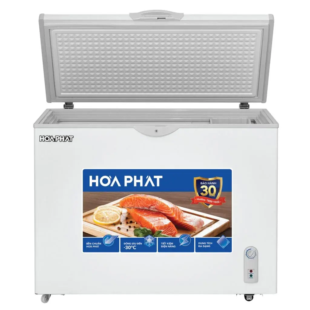 tủ đông hòa phát 1 ngăn 1 chế độ đông hpf ad6252