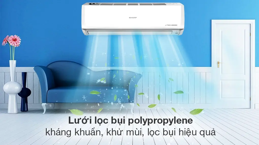 máy lạnh sharp inverter 2 hp ah-x18zew mới 2023