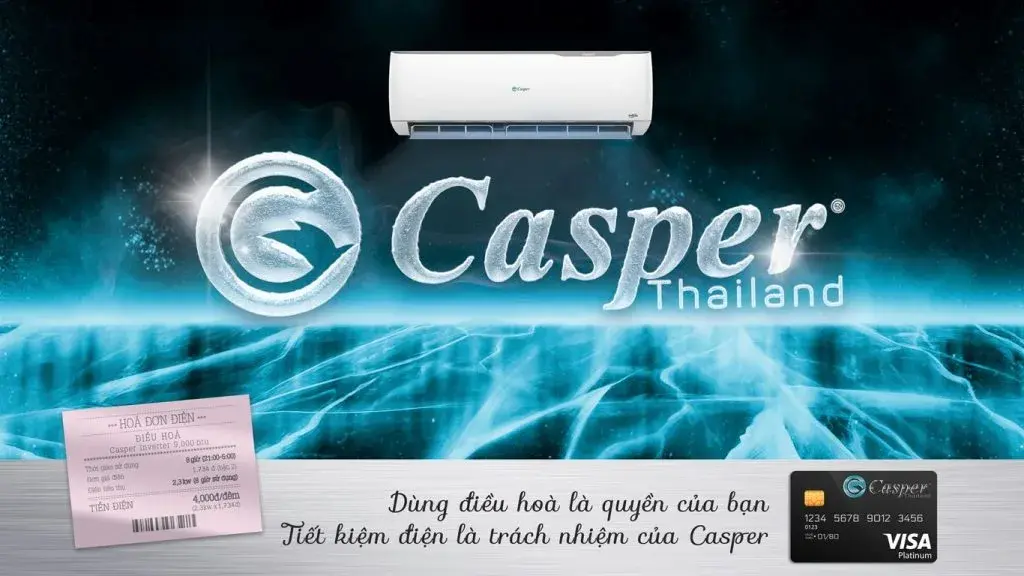máy lạnh casper inverter 2.0 hp hc-18ia32