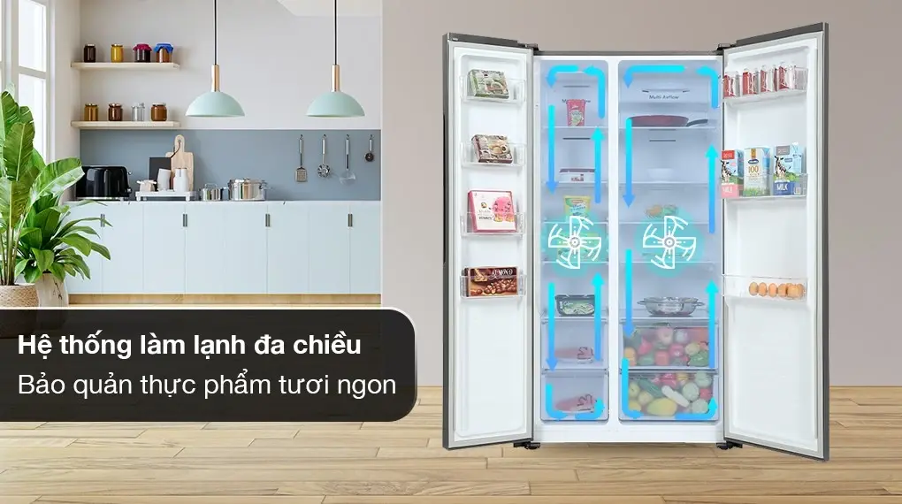 tủ lạnh casper inverter 552 lít rs-570vt