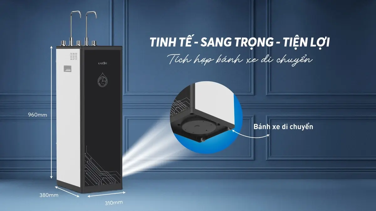 máy lọc nước nóng lạnh karofi kad-d66s