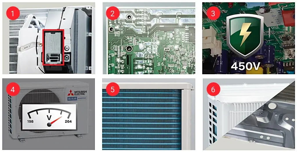 máy lạnh mitsubishi electric inverter 3 hp msy-gr71vf