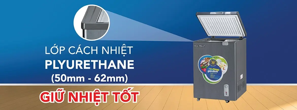 tủ đông hòa phát 107 lít hcf 106s1đsh
