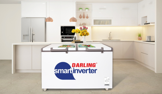 tủ đông darling inverter 350 lít dmf-4699wsi-4