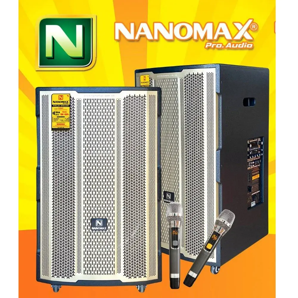 loa kéo di động nanomax sk-18f5 - hàng chính hãng