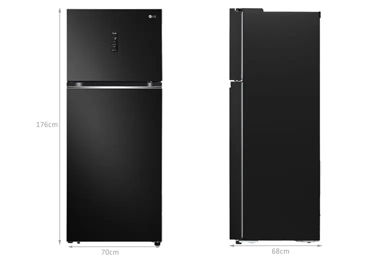 tủ lạnh lg inverter 394 lít gn-h392bl