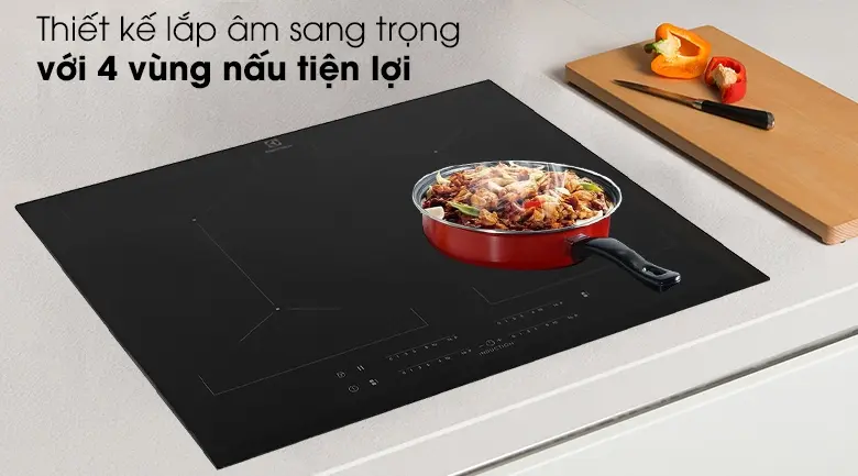 bếp từ 4 vùng nấu lắp âm electrolux eiv644