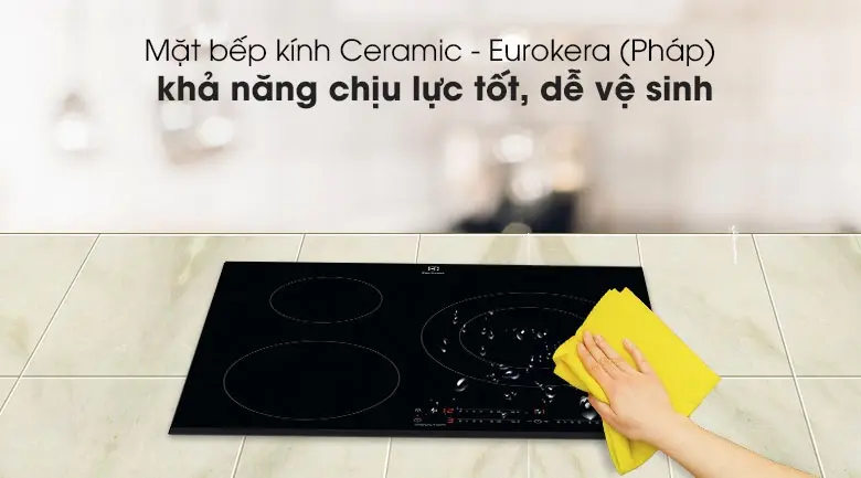 bếp từ 3 vùng nấu lắp âm electrolux lit60342