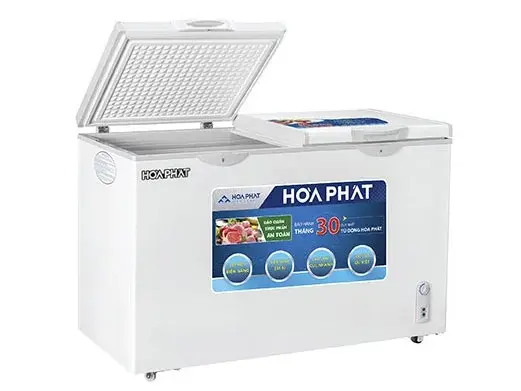 tủ đông hòa phát hcf 666s1n2 2 cánh 352 lít