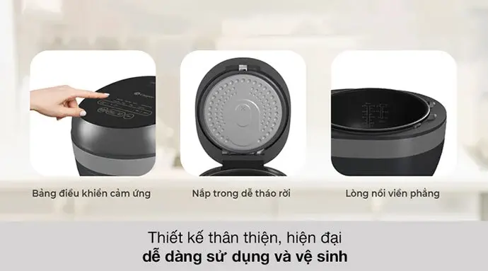nồi cơm điện cao tần casper 5 lít ci-15rc01