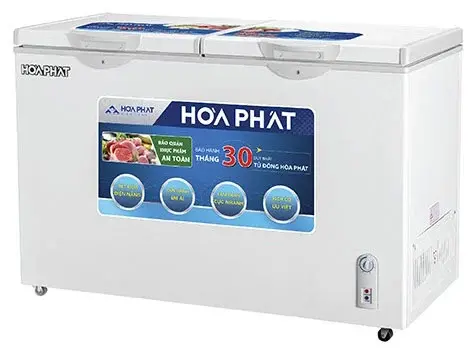 tủ đông hòa phát hcf 666s1n2 2 cánh 352 lít