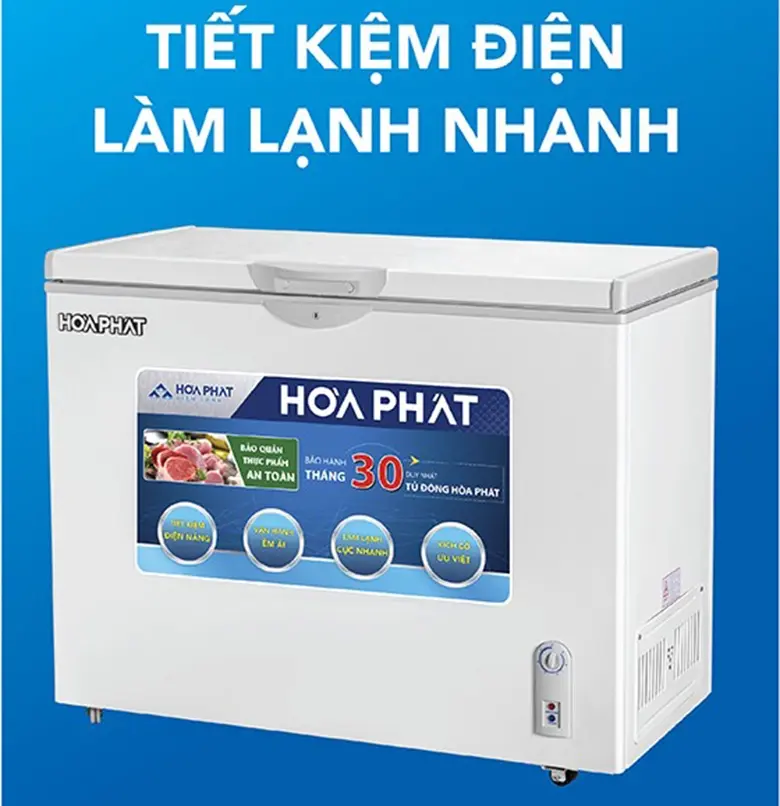 tủ đông hòa phát 1 cánh 252 lít hcf 516s1đ1