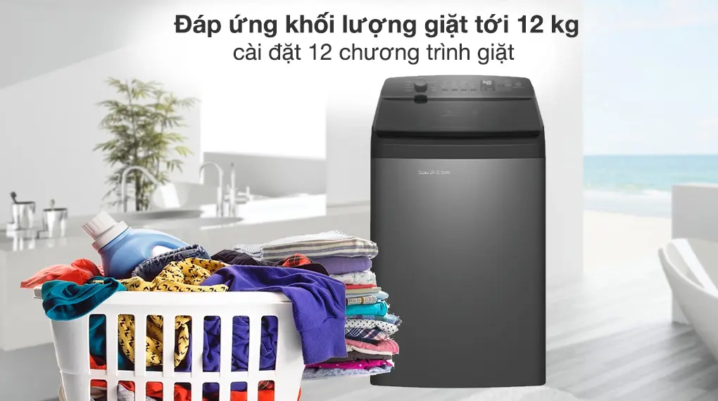 máy giặt electrolux inverter 12 kg ewt1274m7sa