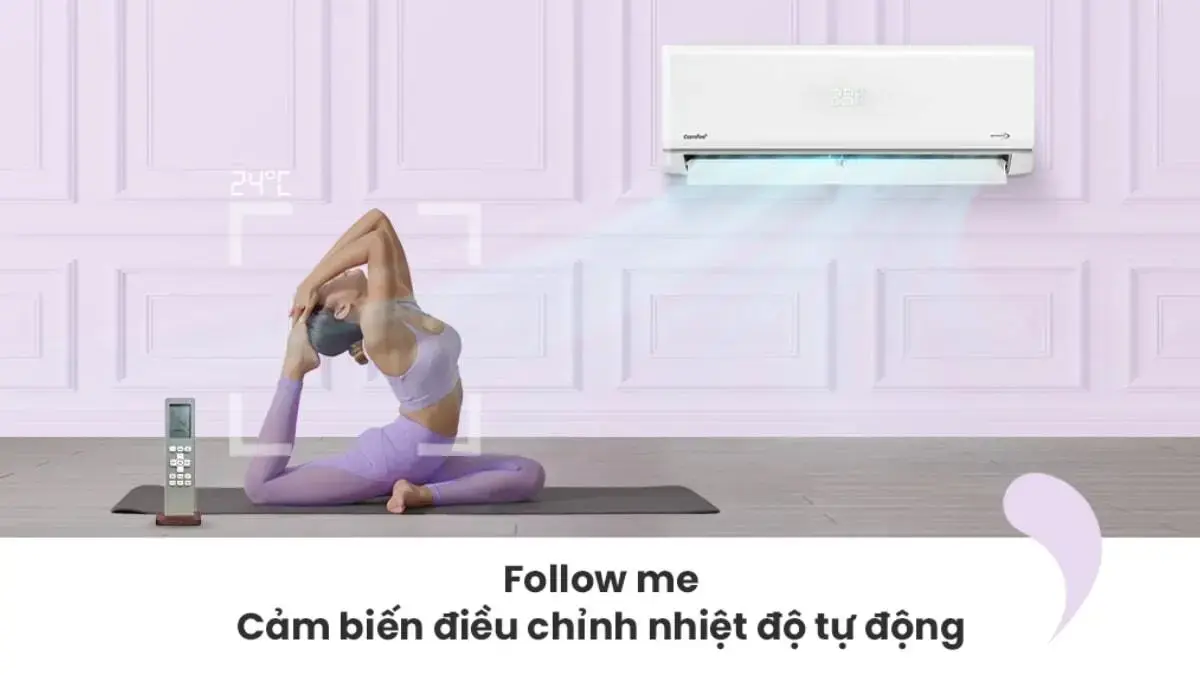 máy lạnh comfee inverter 2.0hp cfs-18vwgf-v