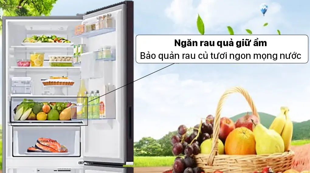 tủ lạnh samsung inverter 307 lít rb30n4190by/sv