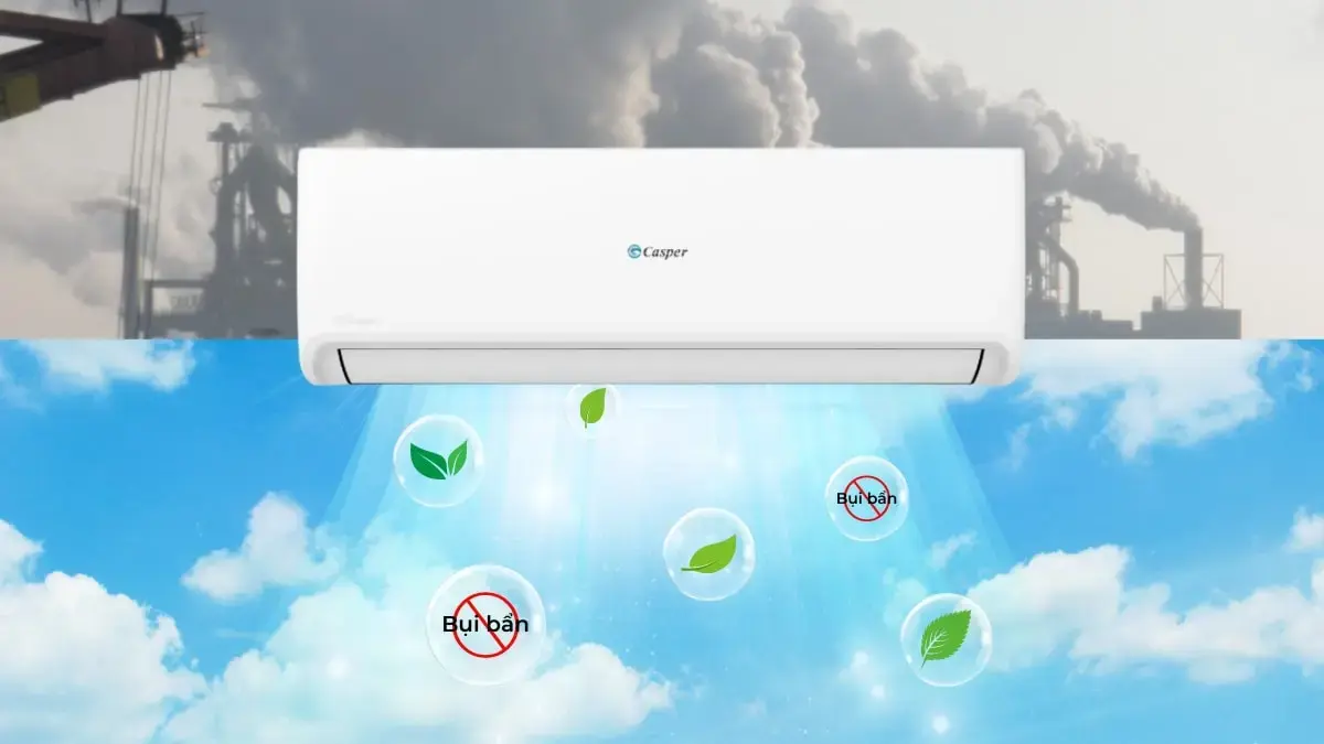 máy lạnh casper inverter 1 hp gc-09is35