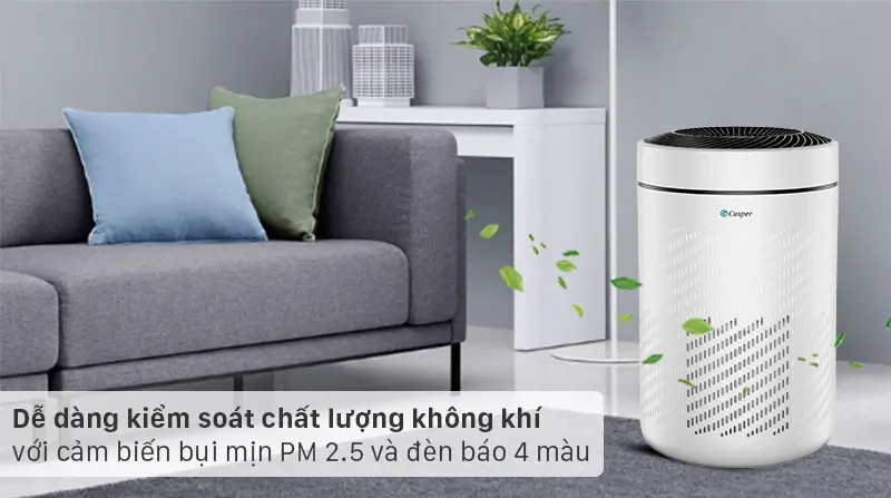máy lọc không khí casper ap-250mah 22w
