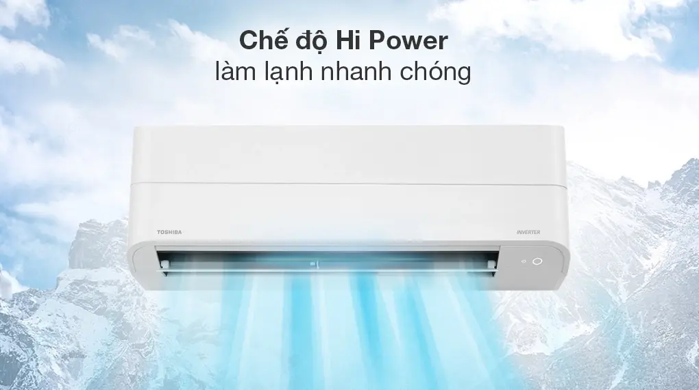 máy lạnh toshiba inverter 1 hp ras-h10z1kcvg-v