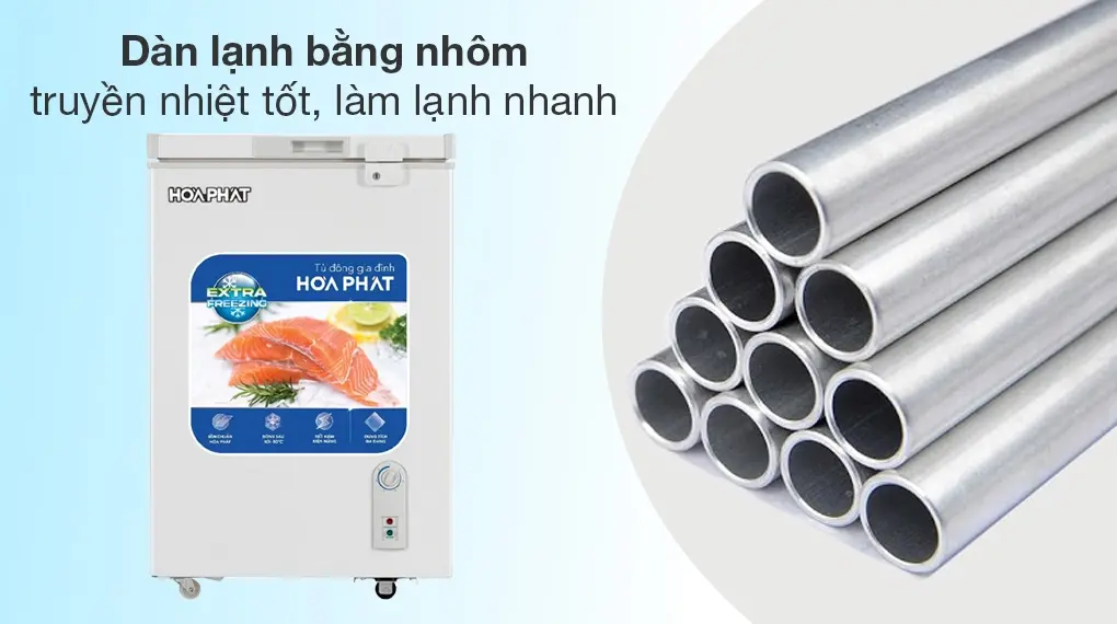 tủ đông hòa phát 107 lít hpf an6107