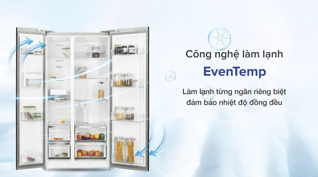 tủ lạnh electrolux inverter 505 lít ese5401a-bvn