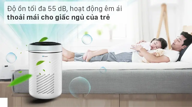 máy lọc không khí casper ap-250mah 22w