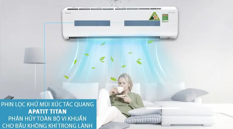 máy lạnh daikin inverter 2 hp ftkc50uvmv