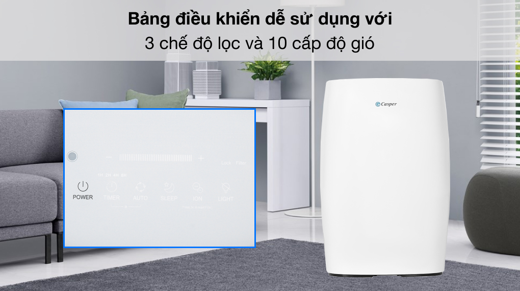 máy lọc không khí casper ap-300mai