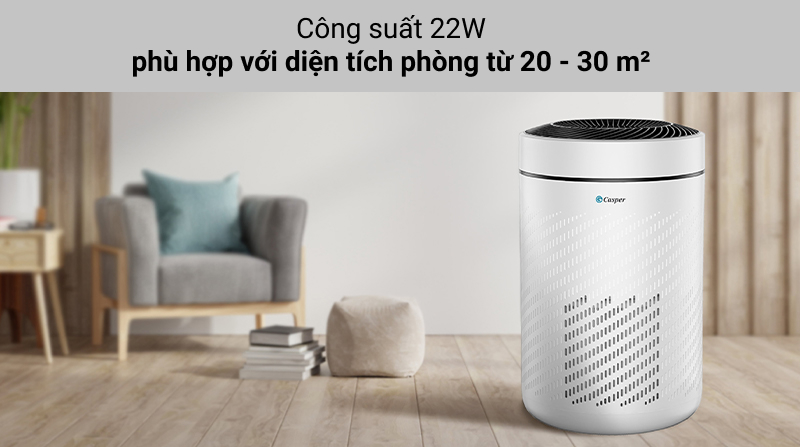 máy lọc không khí casper ap-250mah 22w