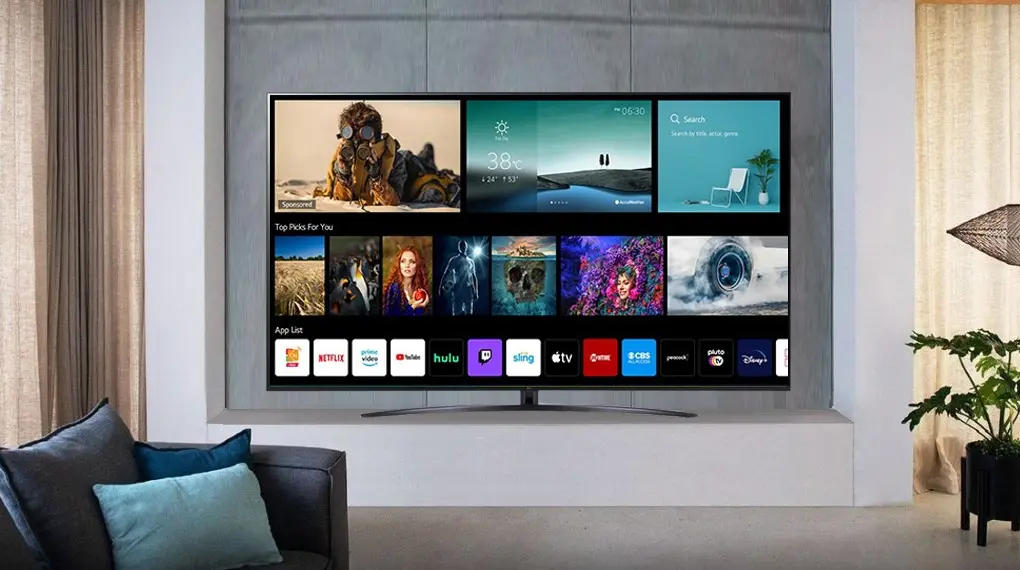 smart tivi nanocell lg 4k 43 inch 43nano76sqa