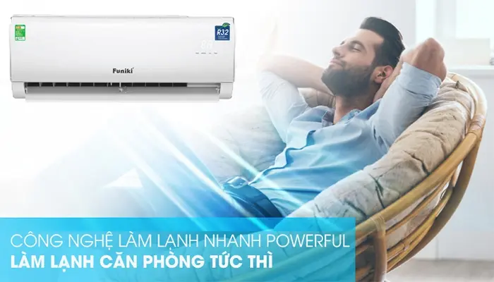 điều hoà funiki 24000btu 1 chiều hsc 24tmu